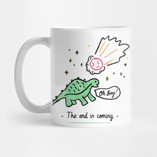 dinosaur extinction Mug